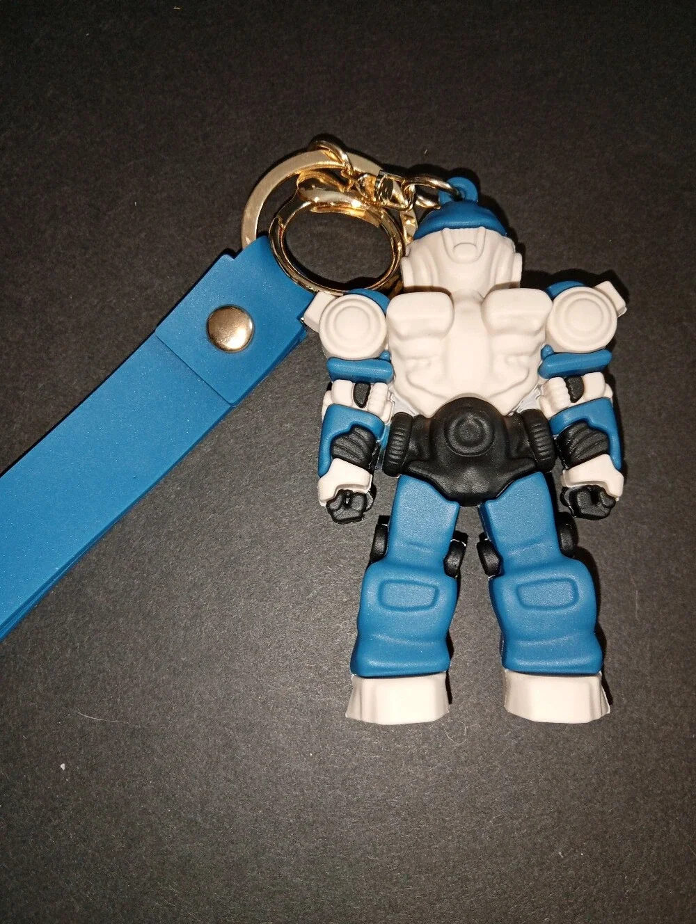 Transformers Blue Robot Keychain